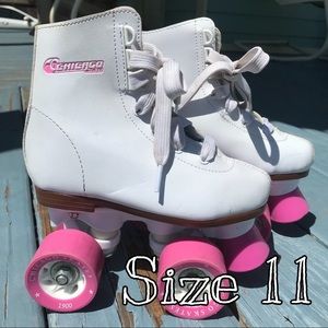 White Rollerskates
